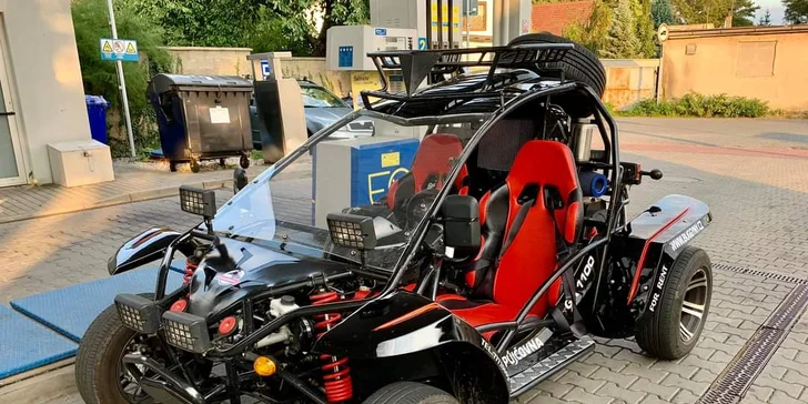 Projížďka silniční buggynou na 15, 30 i 60 minut nebo celé 4 hodiny