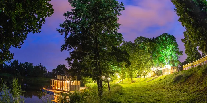 Říční finská sauna na Orlici: 60 nebo 90 minut relaxace v obklopení přírody