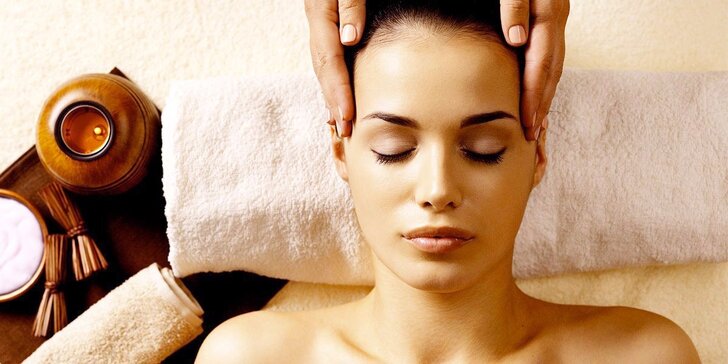 Shirobhjang: vysoce relaxační masáž zad, šíje a hlavy, 75 minut