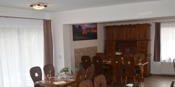 5chodové degustační menu s hlavním chodem podle výběru i privátní spa pro 2 osoby