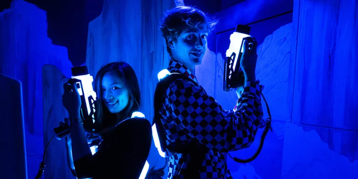 Zastřílejte si: zábavná laser game v centru Prahy až pro 14 hráčů