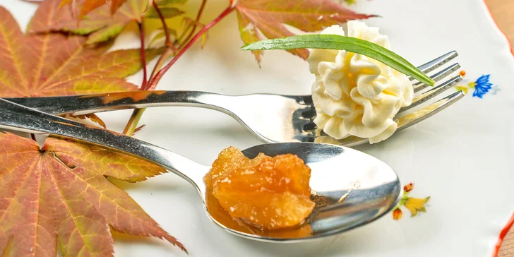 5chodové degustační menu s hlavním chodem podle výběru i privátní spa pro 2 osoby