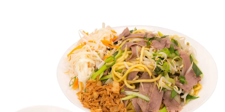 Vietnamské menu pro 1 nebo 2 osoby ve vietnamské tržnici na Olomoucké