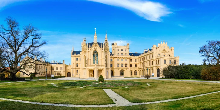 Luxusní pobyt v Zámeckém hotelu Lednice: přímo u zámku a parku, se snídaní