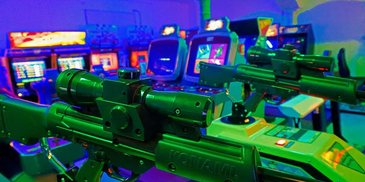 Automaty z celého světa: vstup do arkádové herny a privátní hraní s přáteli