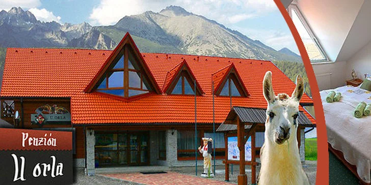 V podhůří Vysokých Tater pro dvojici s polopenzí a slevou na vstup do Aqua City Poprad