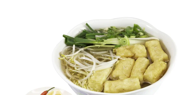 Vietnamské menu pro 1 nebo 2 osoby ve vietnamské tržnici na Olomoucké