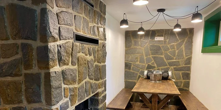 Luxusní chatička pod Lysou horou až pro 6 osob: plná výbava, sauna a vířivka neomezeně