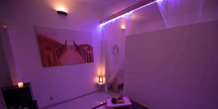 Soukromý vstup do wellness zóny dle výběru na 60–180 minut pro 2 osoby