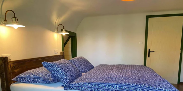 Luxusní chatička pod Lysou horou až pro 6 osob: plná výbava, sauna a vířivka neomezeně