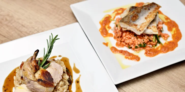 Degustační menu dle výběru i s možností vinného párování pro 2 osoby