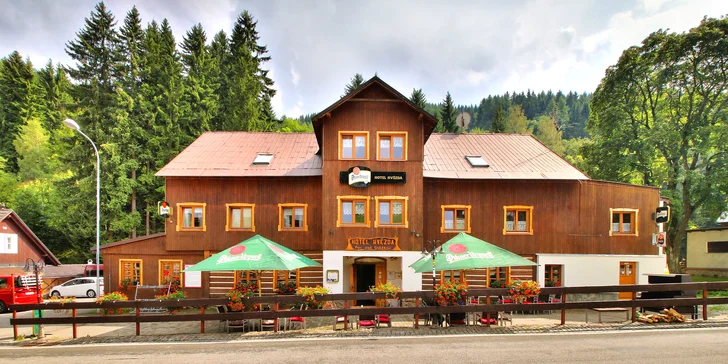 Dovolená v Peci pod Sněžkou: polopenze i sauna