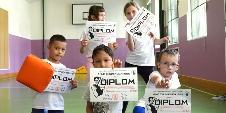 Měsíční permanentka: Kung Fu pro děti od 6 do 12 let ve Wing Chun Kuen