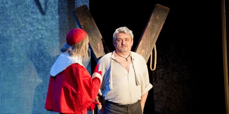 Vstupenka na romatický muzikál Tři mušketýři v Divadle Broadway