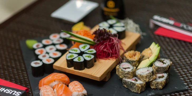Sushi pro dva v Sushi Point Black Label Ostrava