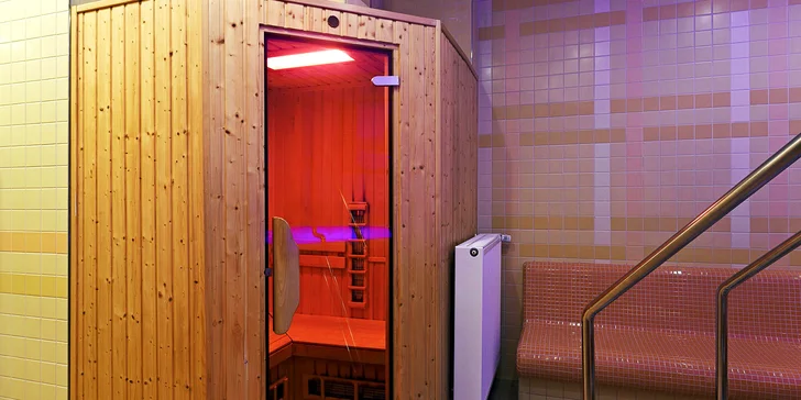 Romantika v privátním wellness a tříchodové menu i s láhví vína pro dva