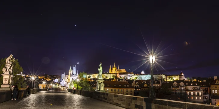 Noční focení Prahy nebo fotokurz v přírodě Jizerských hor: 3–4 hodiny na pořízení snímků i jejich úprava