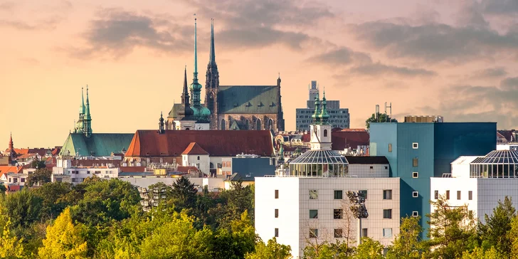 Podzimní dovolená v Brně: pobyt se snídaní nebo polopenzí