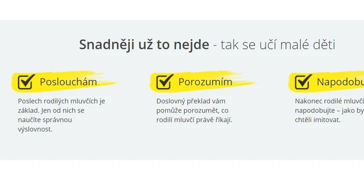 Online kurz klasické nebo obchodní angličtiny metodou Imitum
