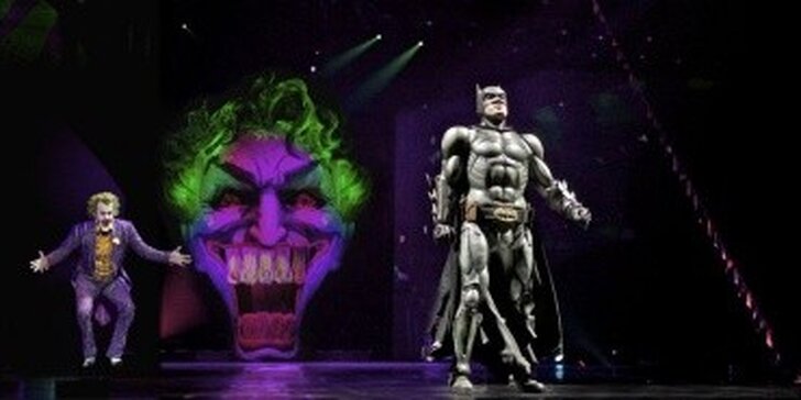 499 Kč za lístek na úchvatnou show BATMAN LIVE v hodnotě 800 Kč.  Monstrózní akční dobrodružství pro dospělé i děti!