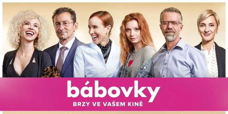 Lístek do kina na vybrané filmy: Princezna zakletá v čase, Bábovky