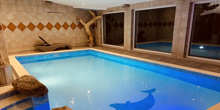 Luxus v pohádkovém Podlesí: pokoj LUX, polopenze, bazén a další relaxace