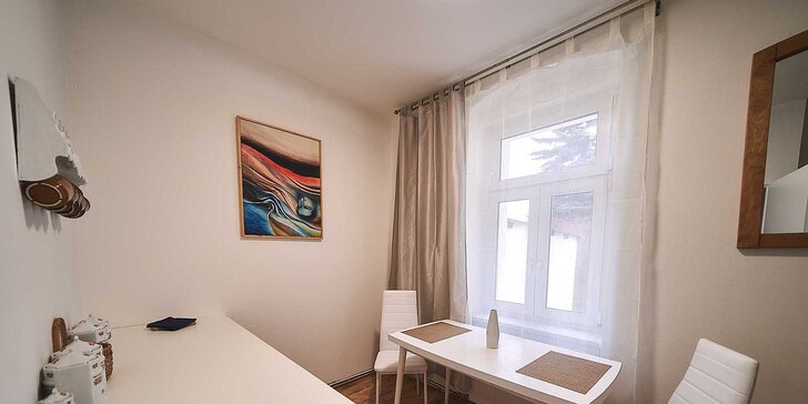 Pohoda v Karlových Varech až v 5 osobách: moderní apartmány s kuchyňkou