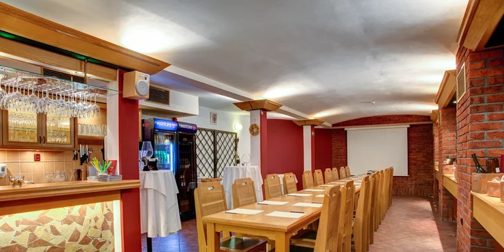 Relaxační pobyt u Mladé Boleslavi: snídaně či polopenze, wellness i degustace vín