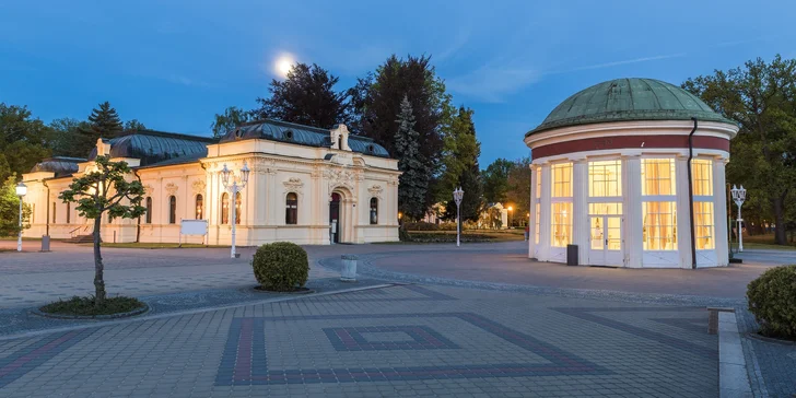 Relax ve Františkových Lázních s polopenzí, procedurami a bazénem
