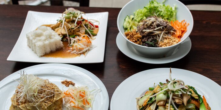 Výběr ze 4 nebo 6 vietnamských jídel v Karlíně pro 1 i 2 osoby