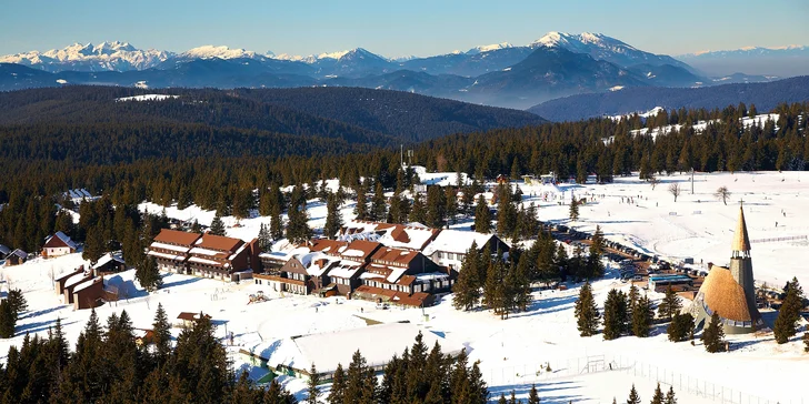 Wellness pobyt ve slovinském Zreče: termální komplex, sauny, polopenze i skipas