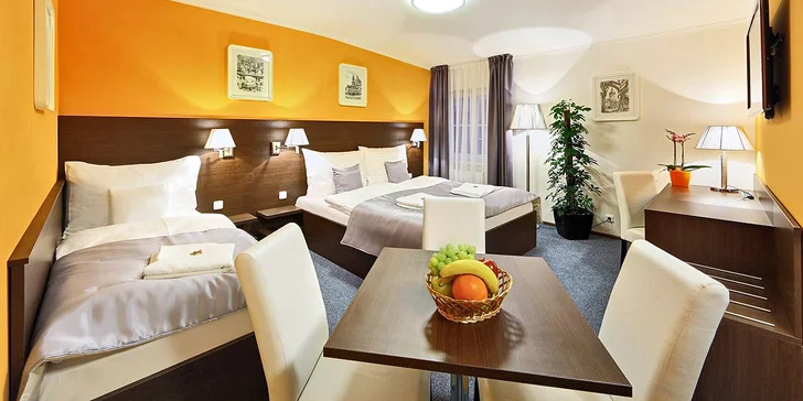 Užijte si zimní a jarní Prahu: Pobyt se snídaní ve 4* hotelu na Smíchově