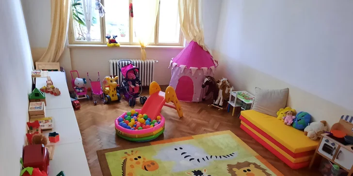 Plná náruč zábavy a her: až 10 hodinových vstupů do dětské herny na Praze 1