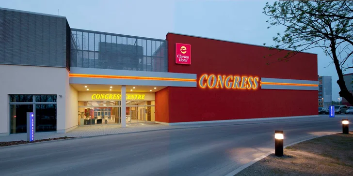 Pobyt v Ostravě: kongresový hotel se snídaní či polopenzí a vstupem do wellness