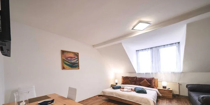 Pohoda v Karlových Varech až v 5 osobách: moderní apartmány s kuchyňkou