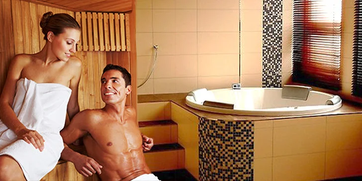 Sauna i vířivka ve Velkém Průvanu v Brně