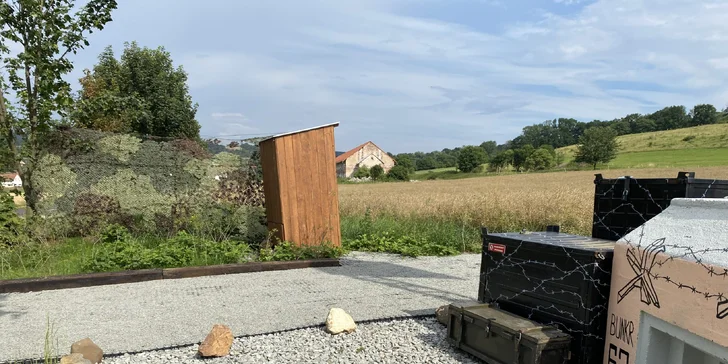 Dovolená trochu jinak: noc v bunkru z období 2. světové války