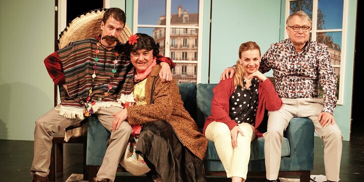Vstupenka na divadelní komedii: Osm eur na hodinu s Martinem Zounarem