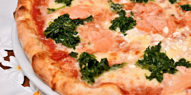 Pravá italská pizza nebo pasta blízko Václavského nám.: jídlo podle výběru pro 1 nebo 2 osoby