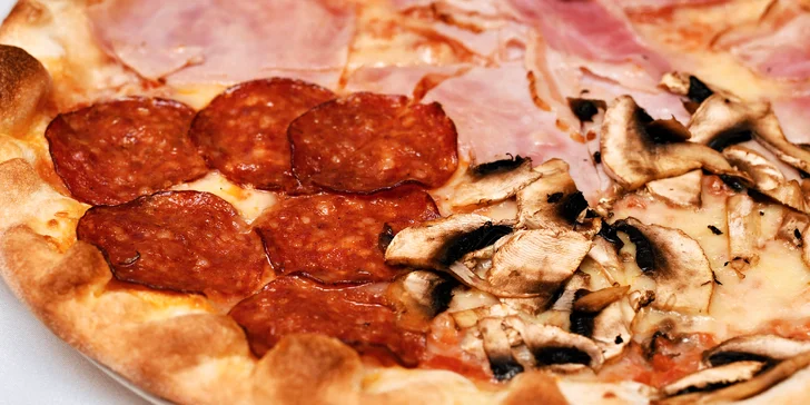Pravá italská pizza nebo pasta blízko Václavského nám.: jídlo podle výběru pro 1 nebo 2 osoby