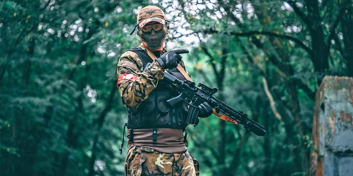 Akční airsoft na raketové protiletecké základně: až 6 hod. adrenalinu v žilách