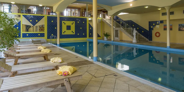 Pohoda a relaxace v Praze: polopenze, volný vstup do wellness i sleva na masáže