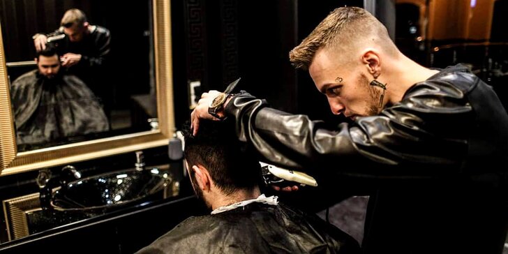 Cosa Nostra barber shop: holení i se střihem nebo Exclusive péče