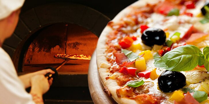129 Kč za DVĚ skvělé pizzy dle výběru v La Cantina. Báječný večer s italskou klasikou a slevou 57 %!