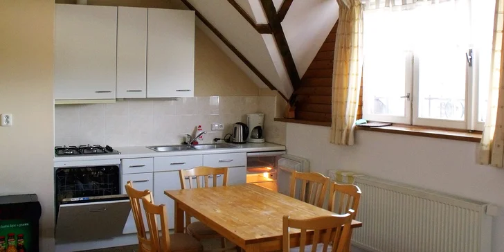 Plně vybavené apartmány až pro 5 os. na lyžařském svahu na Trojáku