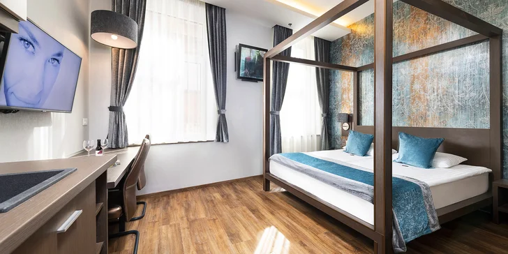 Objevujte krásy Budapešti: 4* butikový hotel v centru, snídaně, volný vstup do sauny, děti zdarma do 12,9 let