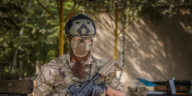 Akční airsoft na raketové protiletecké základně: až 6 hod. adrenalinu v žilách