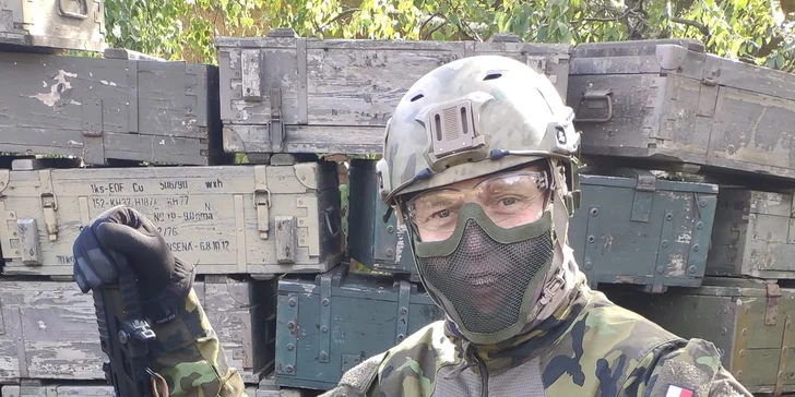 Akční airsoft na raketové protiletecké základně: až 6 hod. adrenalinu v žilách