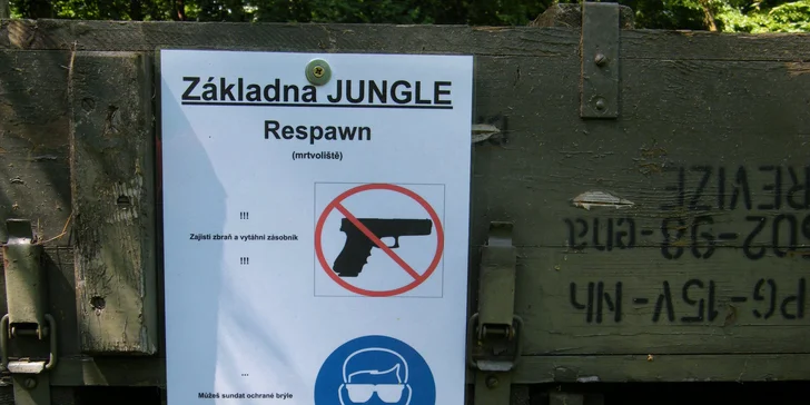 Akční airsoft na raketové protiletecké základně: až 6 hod. adrenalinu v žilách