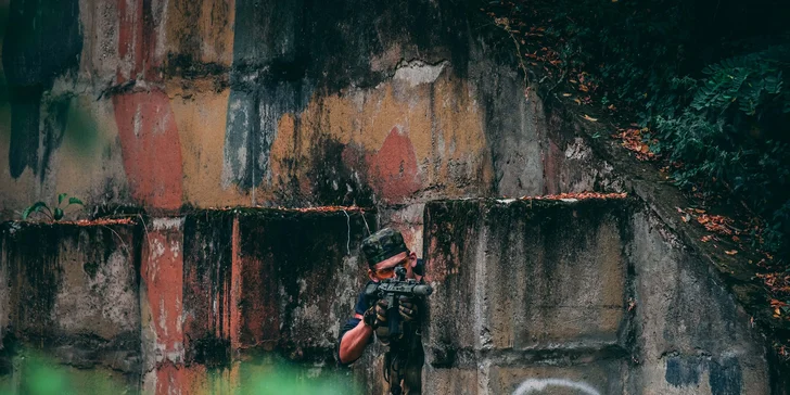 Akční airsoft na raketové protiletecké základně: až 6 hod. adrenalinu v žilách